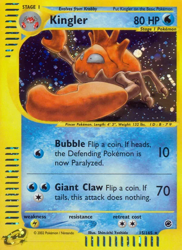 Kingler, Expedition Base Set