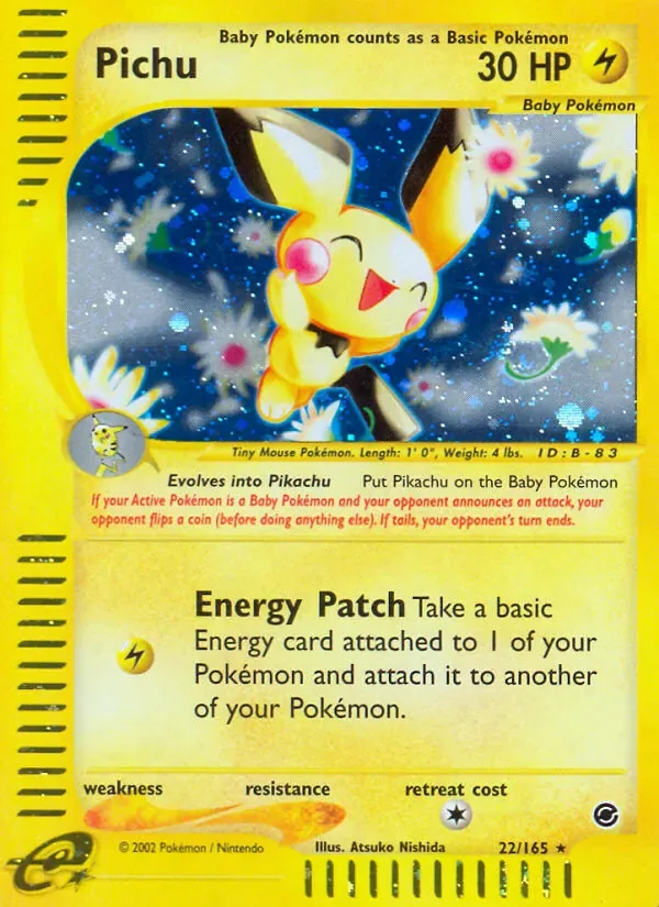Pichu, Expedition Base Set