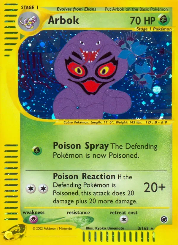 Arbok, Expedition Base Set