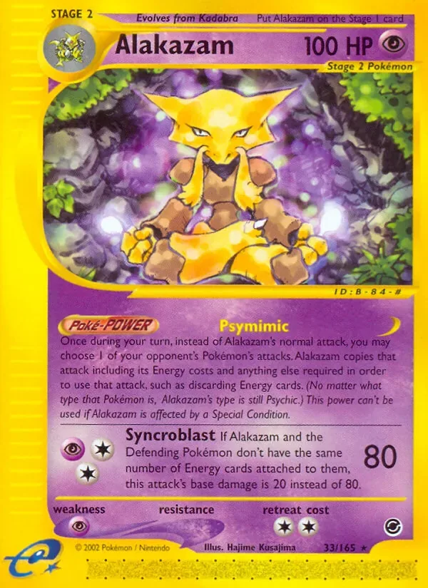 Alakazam, Expedition Base Set