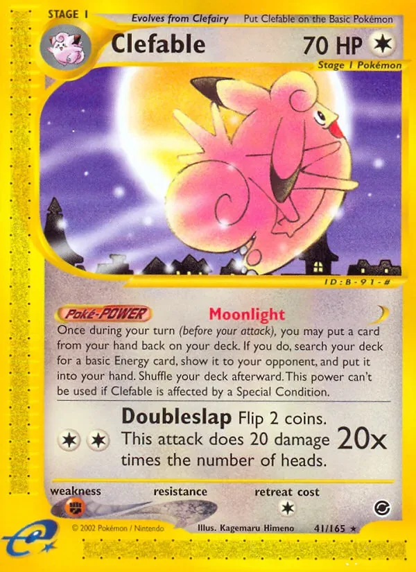 Clefable, Expedition Base Set