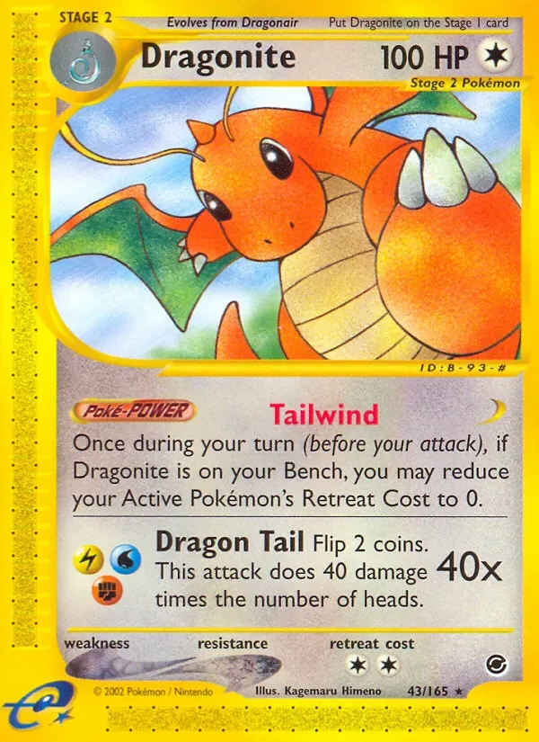 Dragonite, Expedition Base Set