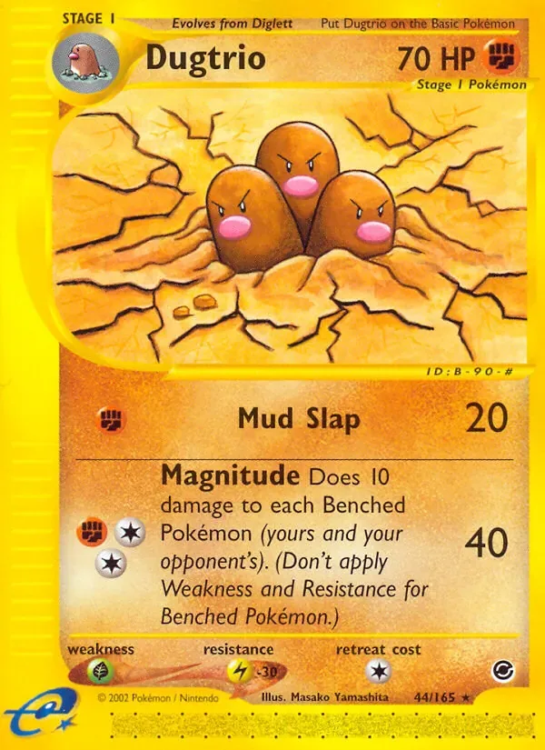 Dugtrio, Expedition Base Set