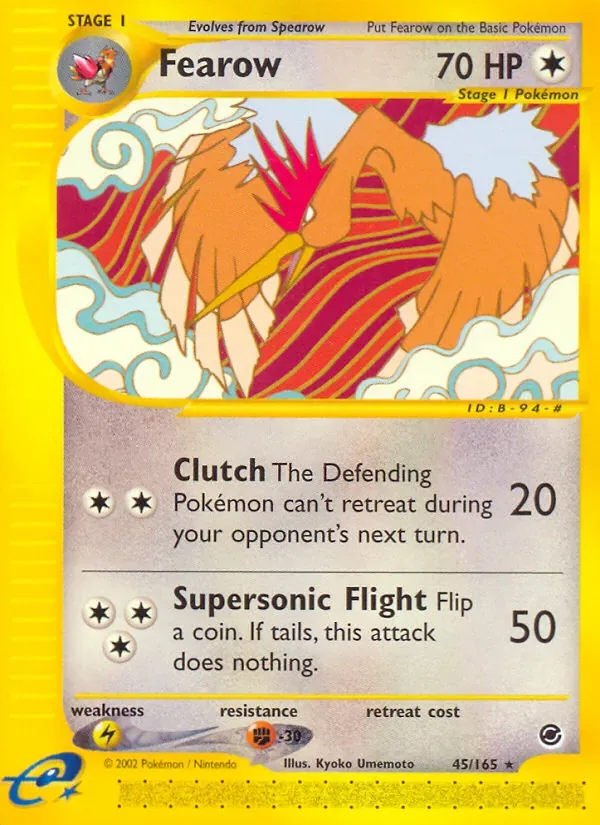 Fearow, Expedition Base Set
