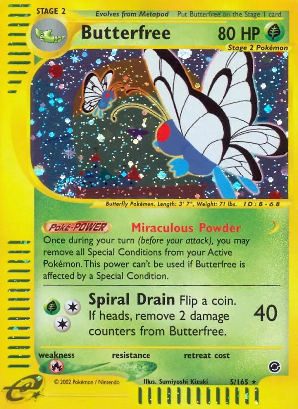 Butterfree, Expedition Base Set