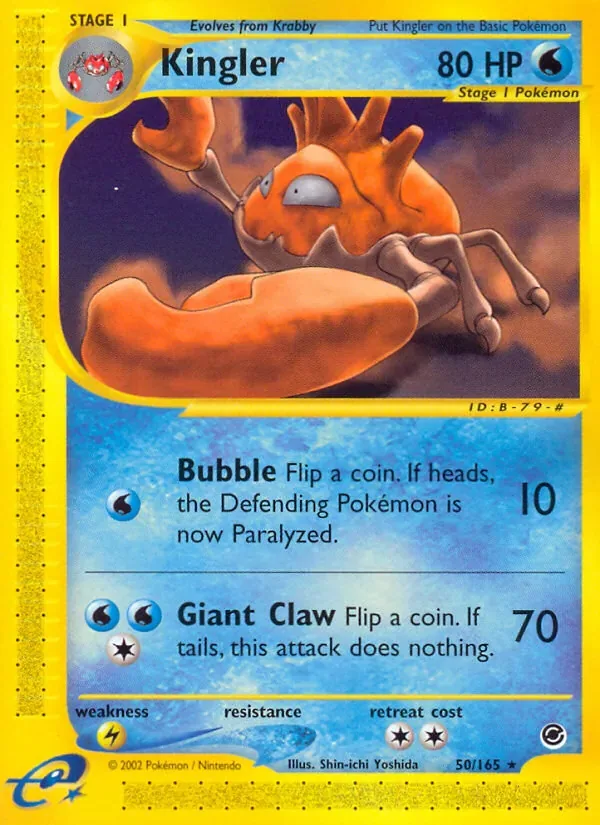 Kingler, Expedition Base Set