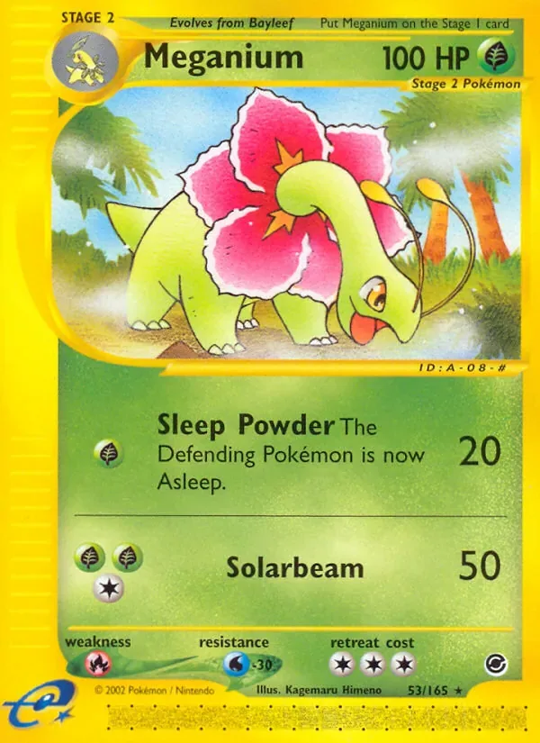 Meganium, Expedition Base Set