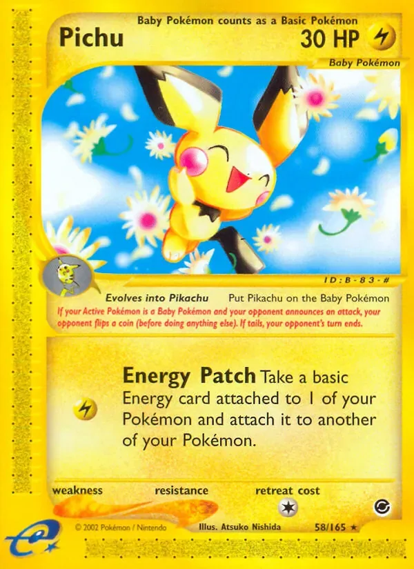 Pichu, Expedition Base Set