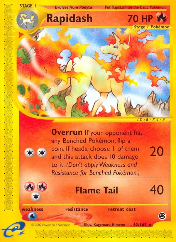 Rapidash, Expedition Base Set