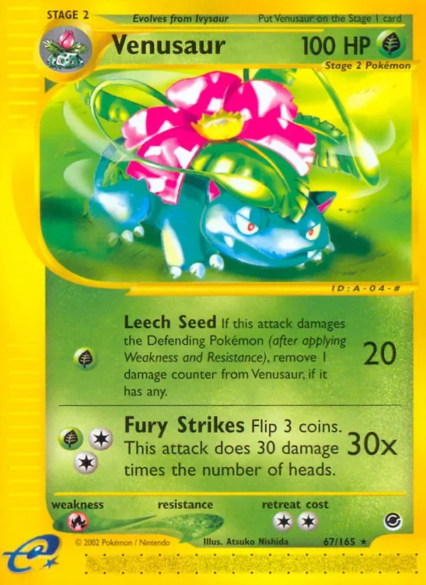 Venusaur, Expedition Base Set