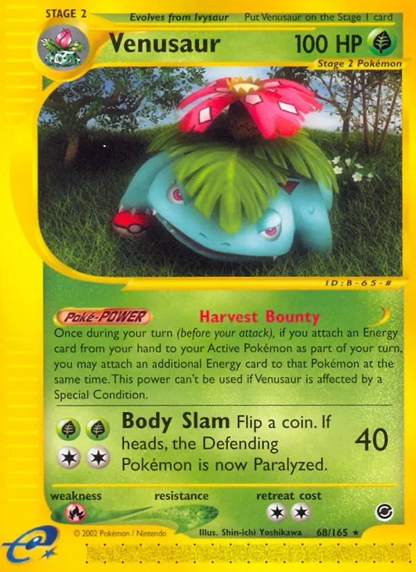 Venusaur, Expedition Base Set