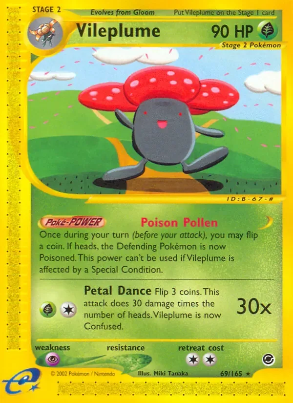 Vileplume, Expedition Base Set