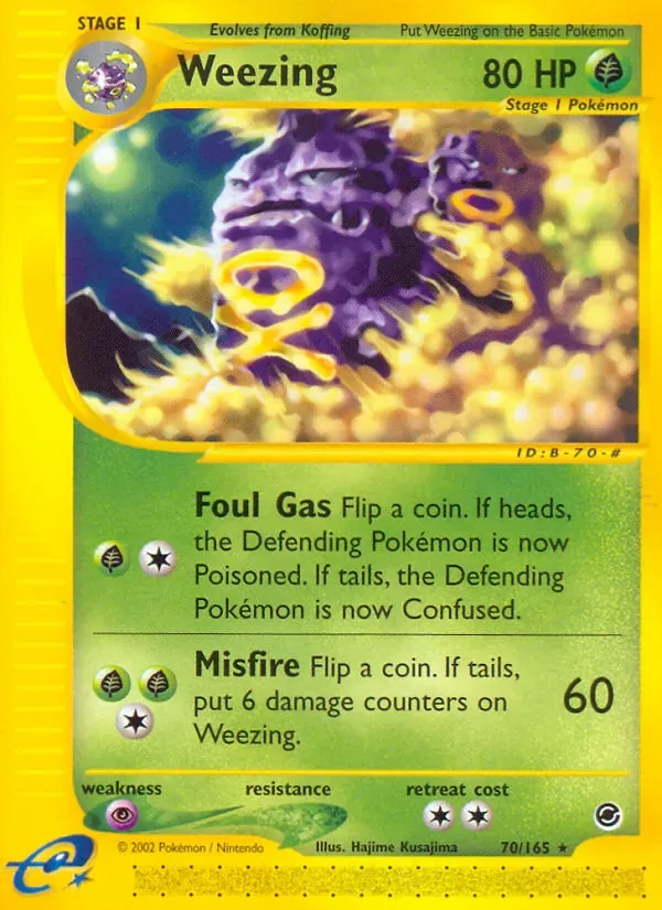 Weezing, Expedition Base Set