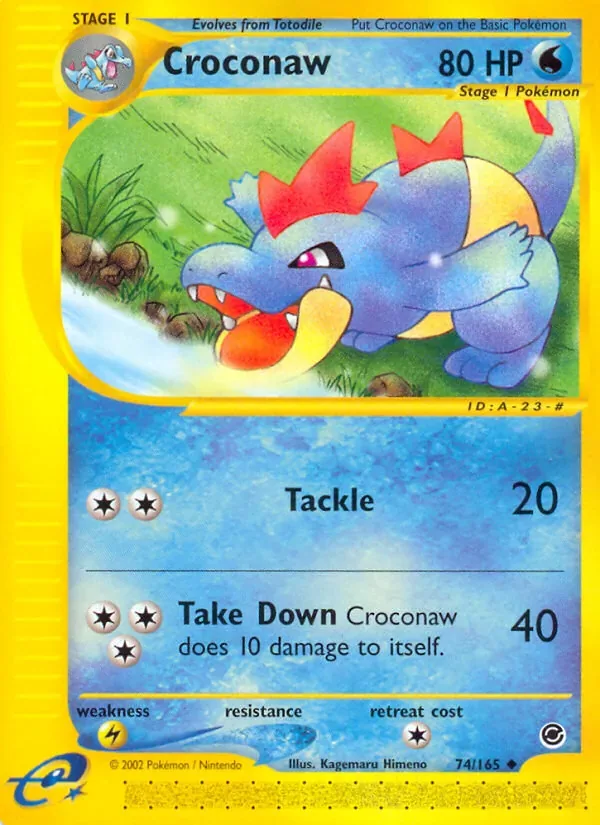 Croconaw, Expedition Base Set