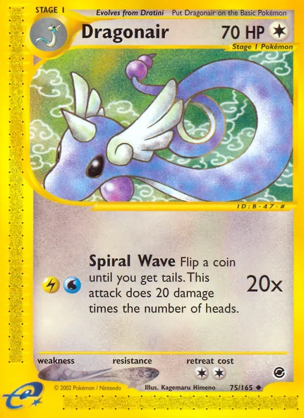 Dragonair, Expedition Base Set