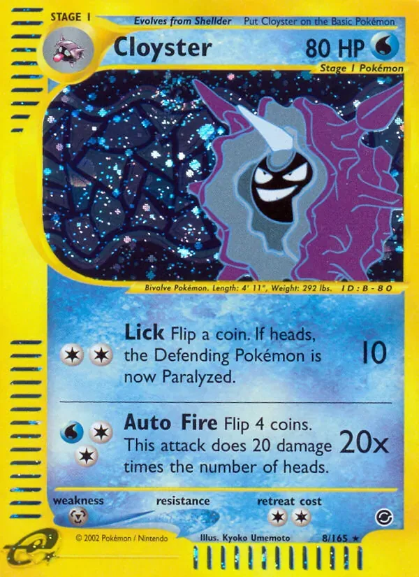 Cloyster, Expedition Base Set