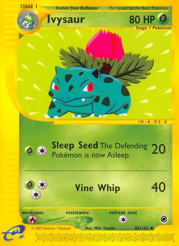 Ivysaur, Expedition Base Set
