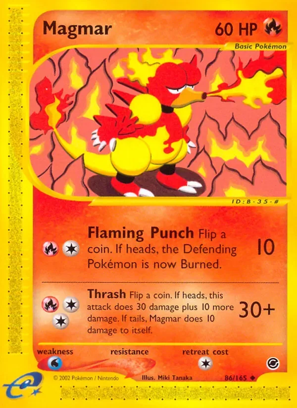 Magmar, Expedition Base Set