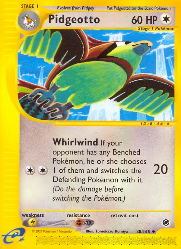 Pidgeotto, Expedition Base Set
