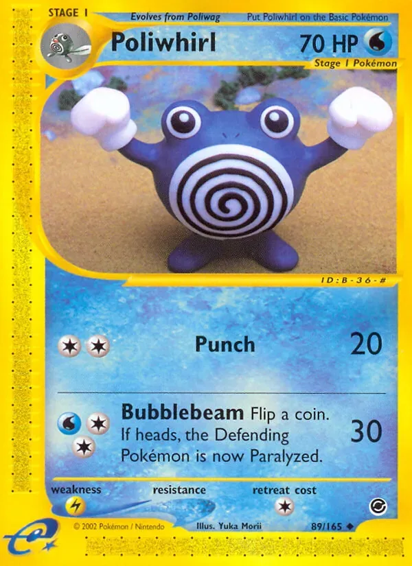 Poliwhirl, Expedition Base Set