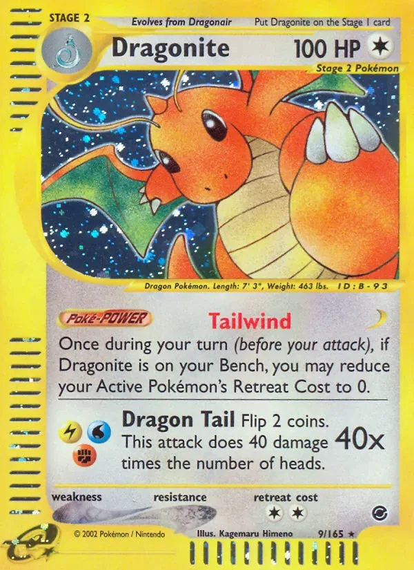 Dragonite, Expedition Base Set
