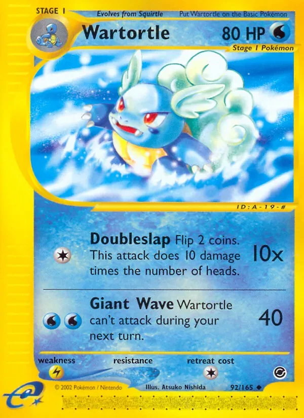 Wartortle, Expedition Base Set
