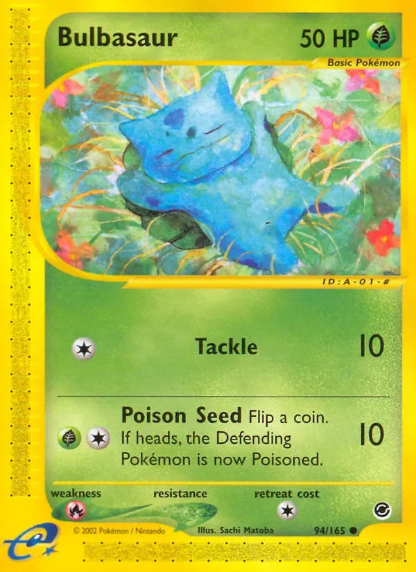 Bulbasaur, Expedition Base Set
