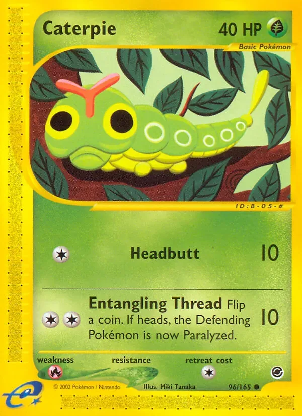 Caterpie, Expedition Base Set