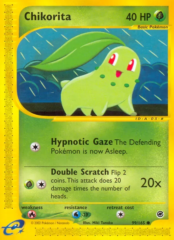 Chikorita, Expedition Base Set