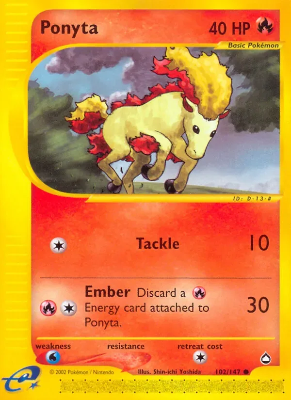 Ponyta, Aquapolis