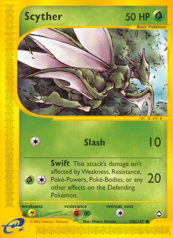 Scyther, Aquapolis