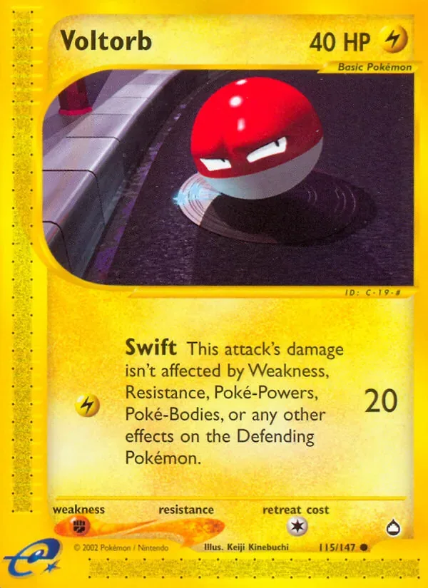 Voltorb, Aquapolis