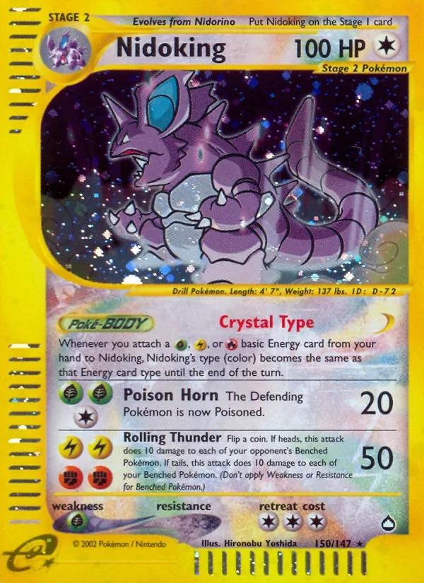 Nidoking, Aquapolis