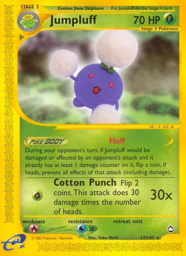 Jumpluff, Aquapolis