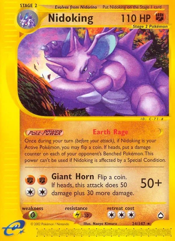 Nidoking, Aquapolis