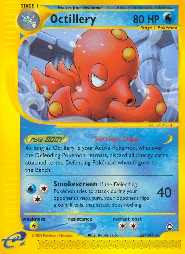 Octillery, Aquapolis