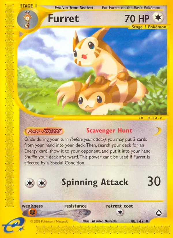 Furret, Aquapolis