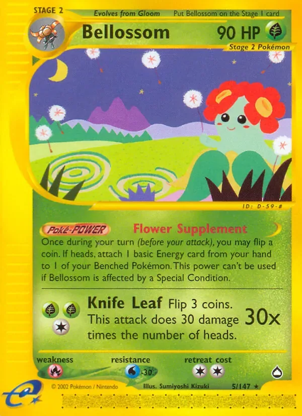 Bellossom, Aquapolis