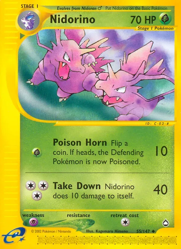 Nidorino, Aquapolis