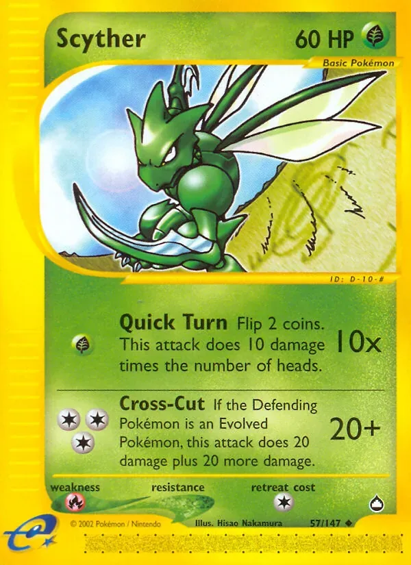 Scyther, Aquapolis