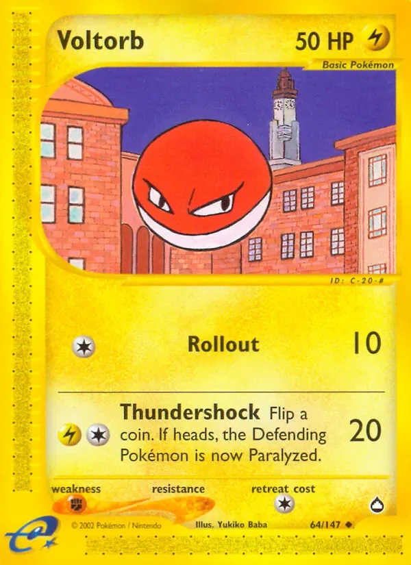 Voltorb, Aquapolis