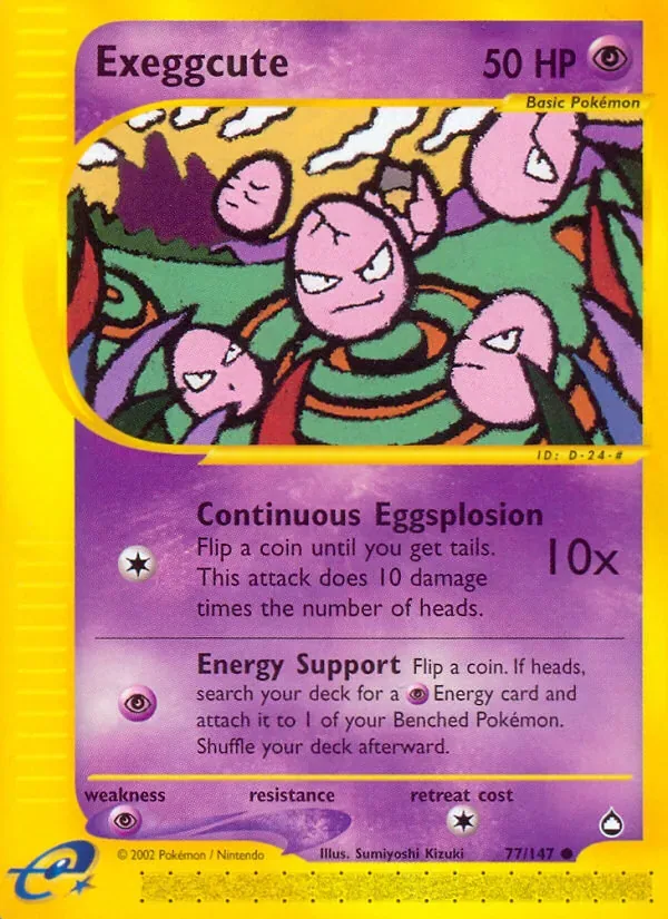 Exeggcute, Aquapolis