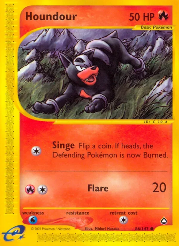 Houndour, Aquapolis