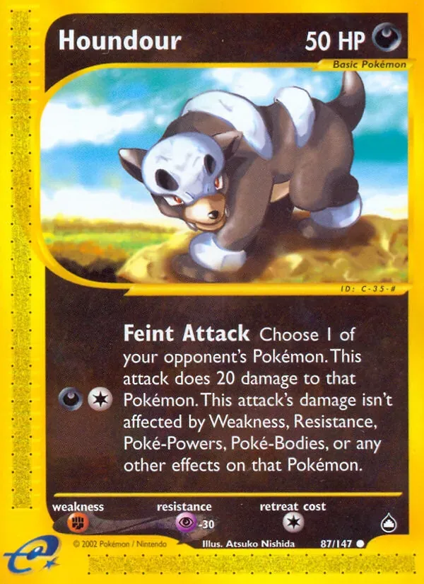 Houndour, Aquapolis