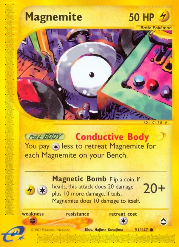 Magnemite, Aquapolis