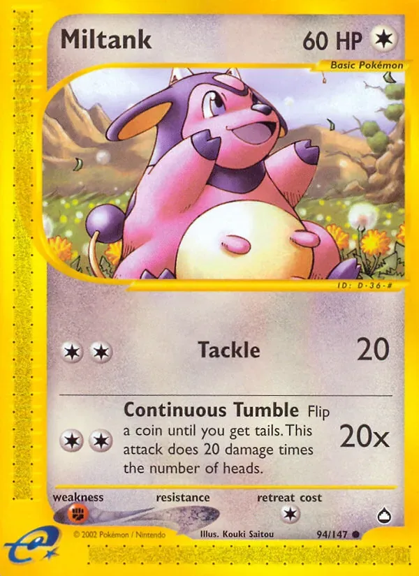 Miltank, Aquapolis