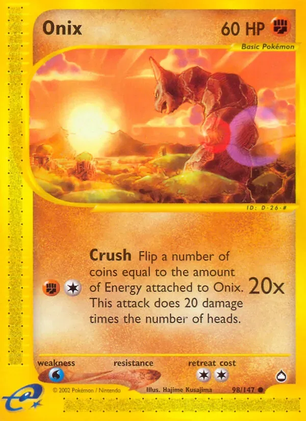 Onix, Aquapolis