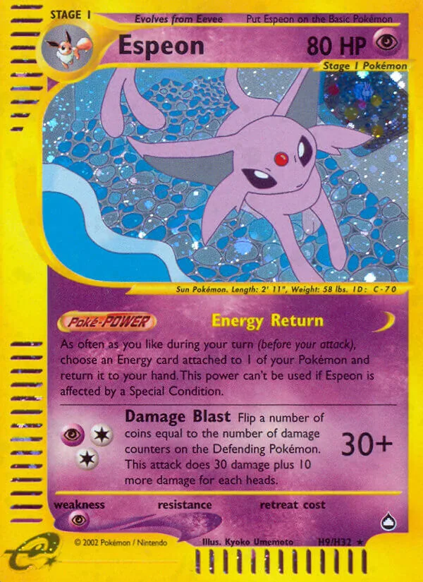 Espeon, Aquapolis