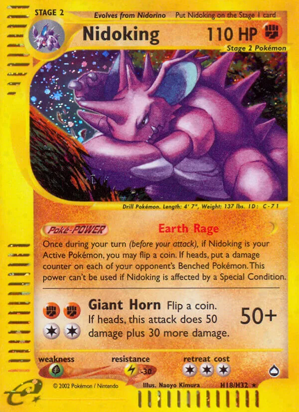 Nidoking, Aquapolis