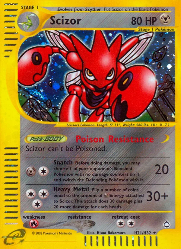 Scizor, Aquapolis